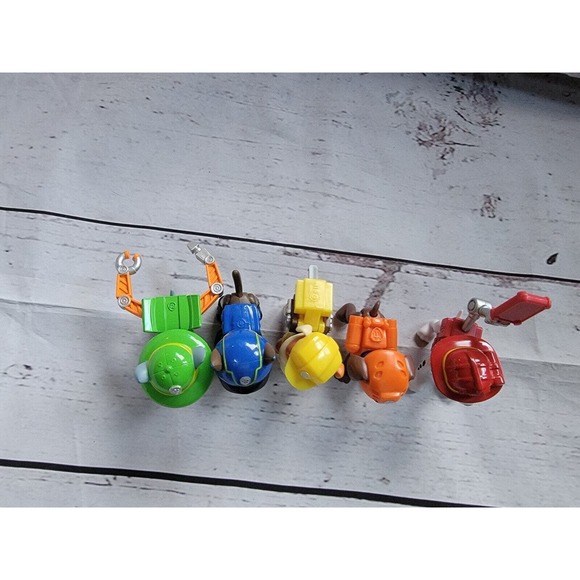 Paw Patrol Figures Chase Marshall Rocky Ruble Zuma Cake Topper Figures - Picture 3 of 7